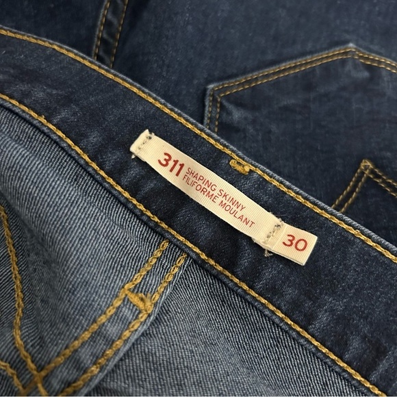 Levi’s 311 SHAPING SKINNY Women's Blue Jeans 30x29 - Picture 4 of 10
